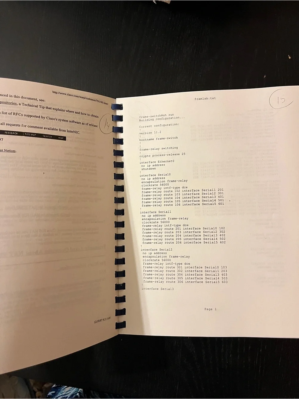 Cisco CIT Vintage Training Manual March 2000 Comb Bound ARS